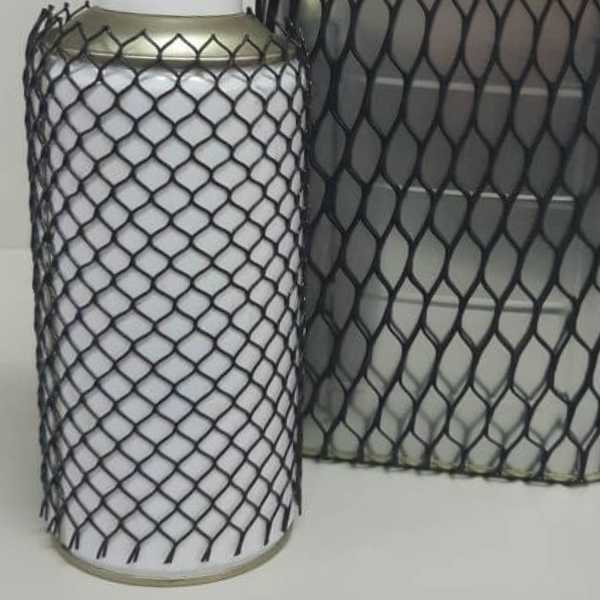 rede de proteção para latas