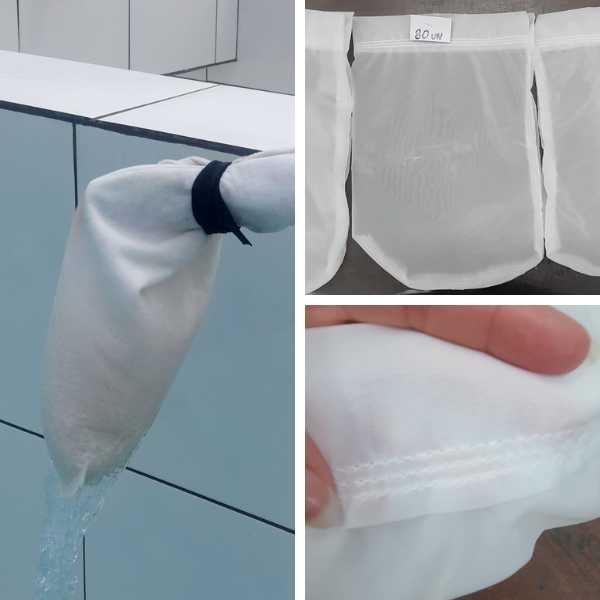 tela para cultivo do camarão - filtragem da água