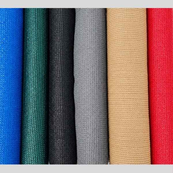 tela shade nas cores azul, verde, preta, cinza, areia e vermelha